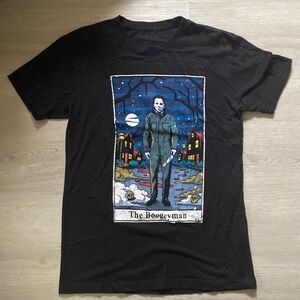 Michael Myers Tarot card tee